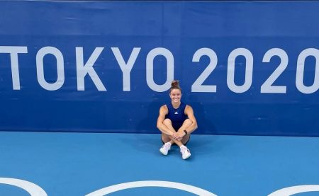 Η πρώτη προπόνηση της Σάκκαρη στο Τόκιο