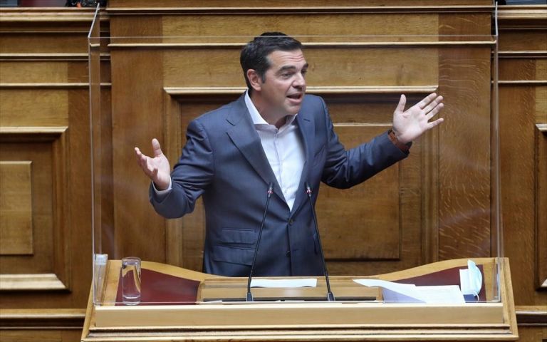 Τσίπρας: Δριμεία επίθεση σε Μητσοτάκη και Κεραμέως – Τι είπε για ΕΒΕ