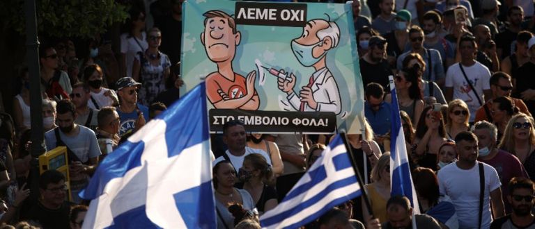 Οργή Θεοδωρίδου και Θεμιστοκλέους για τους αντιεμβολιαστές | tovima.gr