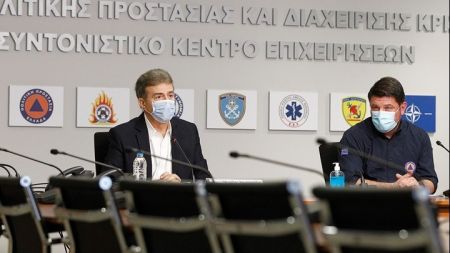 Πολιτική Προστασία: Ευρεία σύσκεψη αύριο με Χρυσοχοΐδη –  Χαρδαλιά για το κύμα καύσωνα