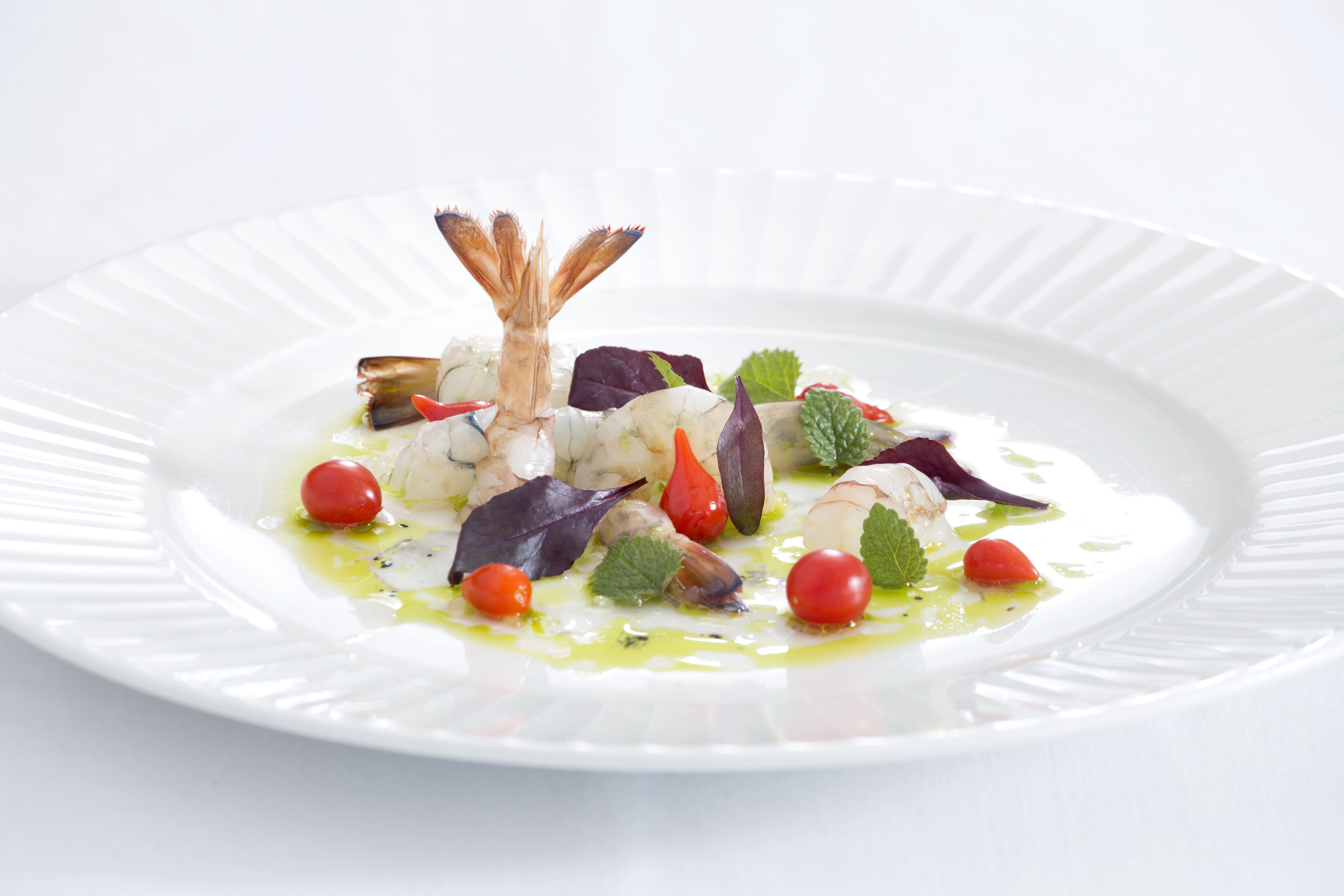 Γαρίδες σεβίτσε με ρακή