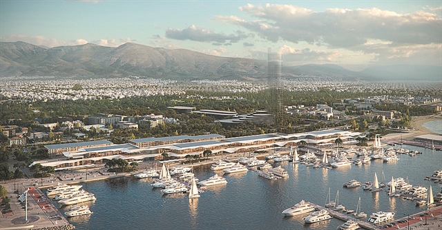 Αλλάζει όψη το παράκτιο μέτωπο στο Ελληνικό