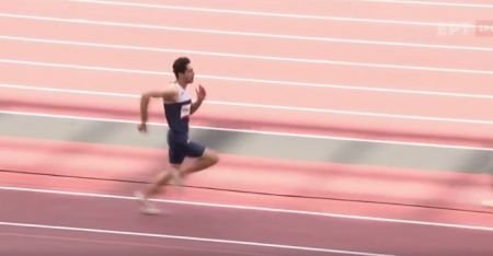 Μίλτος Τεντόγλου – Δείτε το άλμα που τον έστειλε στο  ψηλότερο σκαλί του βάθρου