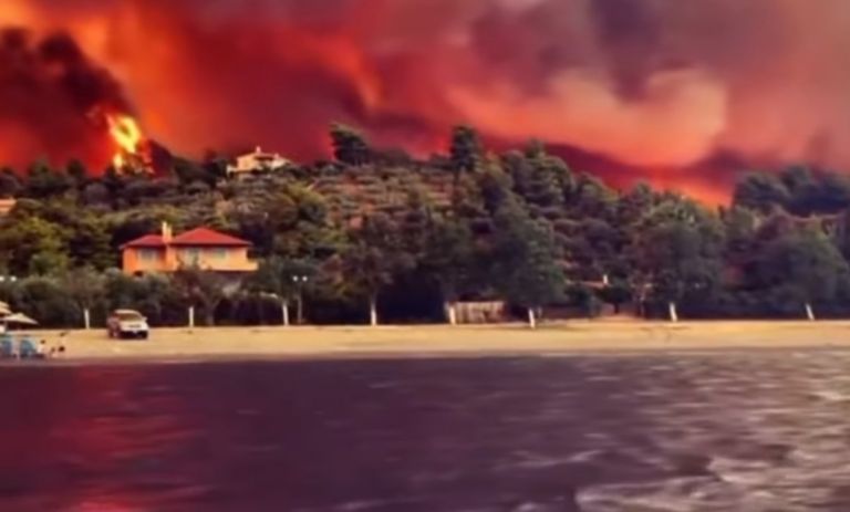 Φωτιά στην Εύβοια – Εκτός ελέγχου το πύρινο μέτωπο – Εκκενώνονται κι άλλα χωριά