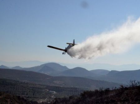 Ζάκυνθος: Έπεσε αεροσκάφος που επιχειρούσε στη φωτιά – Σώος ο πιλότος