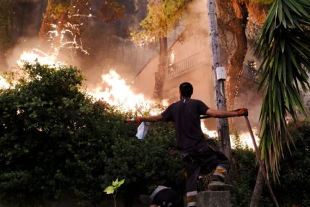 Περιφερειάρχης Στερεάς Ελλάδας στο Mega – «Η φωτιά στην Εύβοια είναι ακόμα ανεξέλεγκτη-Δεν επιχειρούν εναέρια μέσα»
