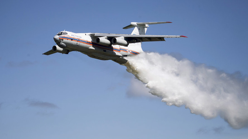 Φωτιές στην Ελλάδα – Τα θηριώδη ρωσικά αεροσκάφη Ilyushin Il-76 που συνδράμουν στην κατάσβεση