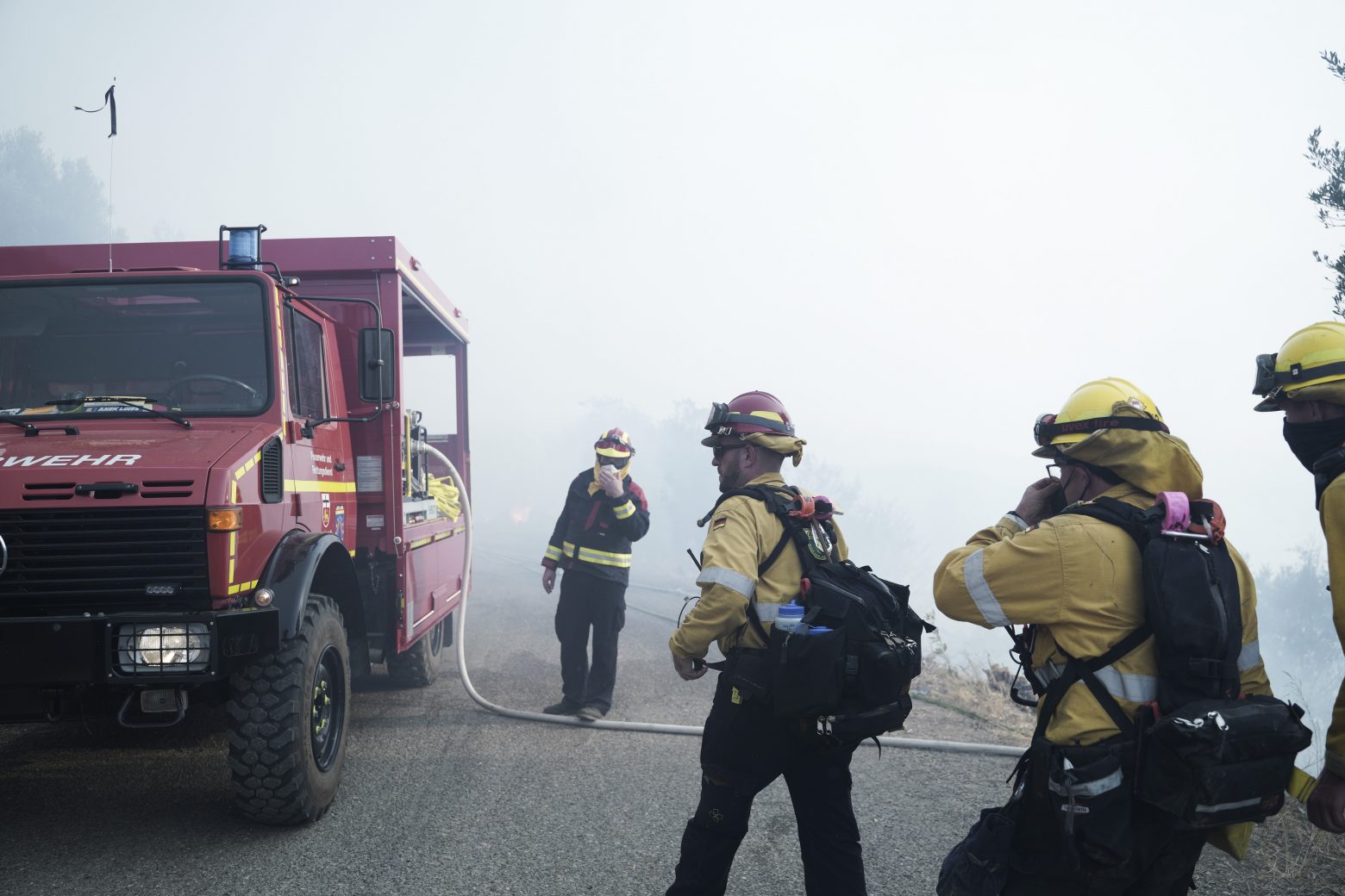 Φωτιές – Η Πυροσβεστική συνεχίζει να επιχειρεί σε Γορτυνία, Αρχαία Ολυμπία και Ανατολική Μάνη