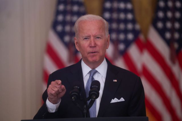 Το MEGA ήταν το μοναδικό κανάλι που μετέδωσε ζωντανά το διάγγελμα του Μπάιντεν