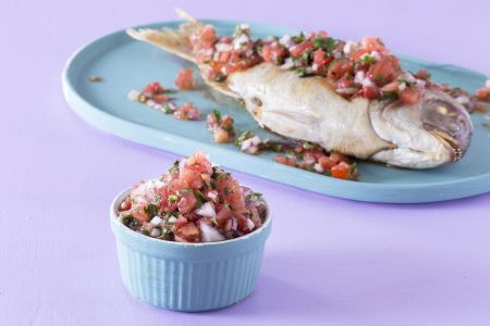 Σάλτσα ωμής ντομάτας