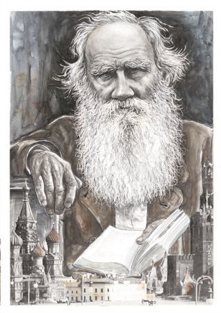 Στο κτήμα του Τολστόι