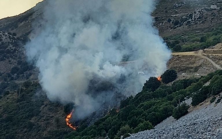 Λασίθι – Υπό έλεγχο η φωτιά  – Αποκαταστάθηκαν τα προβλήματα ηλεκτροδότησης | tovima.gr