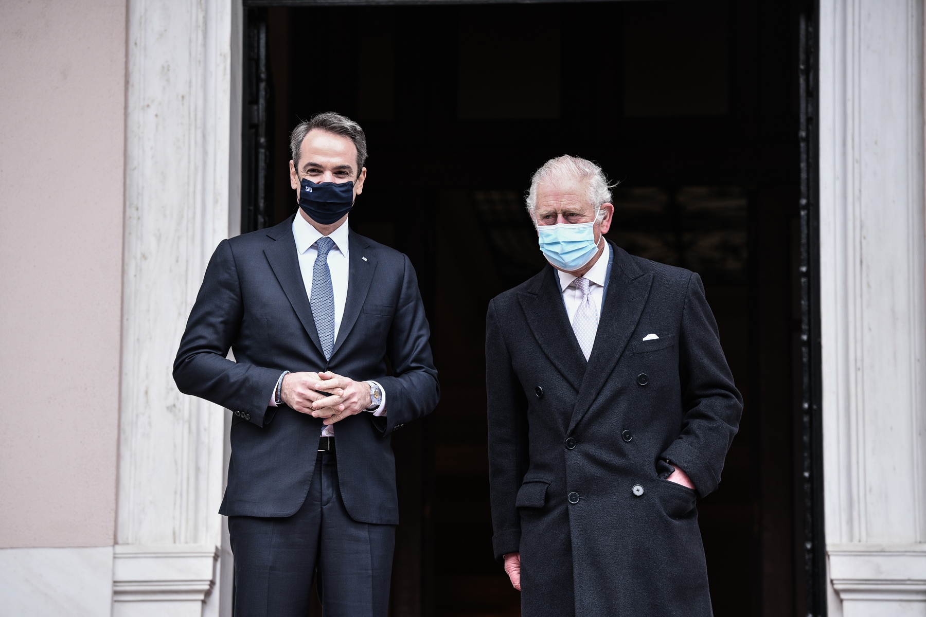 Ο Μητσοτάκης ευχαριστεί τον Κάρολο