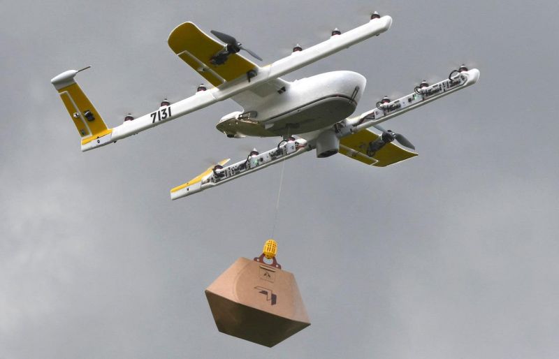 «Απογειώθηκε» το drone delivery της Google