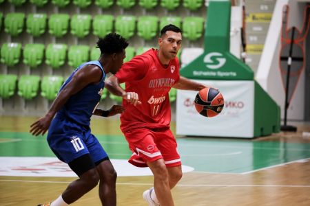 Νίκη με 100άρα για τον Ολυμπιακό στο πρώτο φιλικό (100-77)