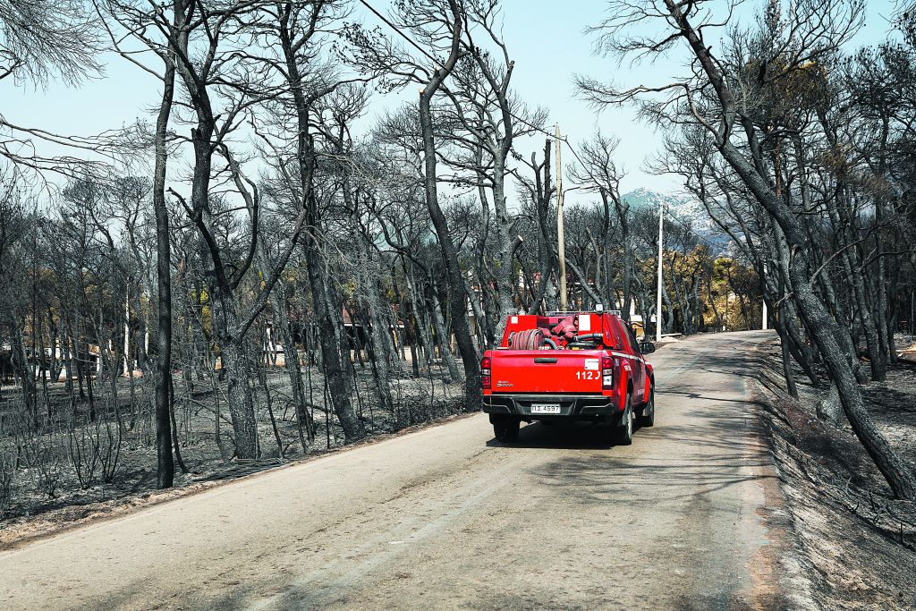 Βαρυμπόμπη – Ψάχνουν τον εμπρηστή με βίντεο από drones – Οι άγνωστες έρευνες της Πυροσβεστικής