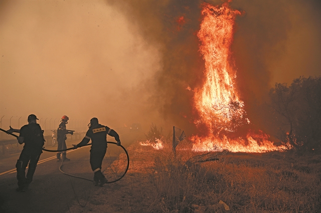 Το «ντόμινο» που κατέκαψε 1.300.000 στρέμματα δάσους