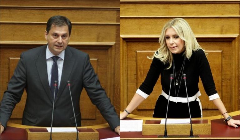 ΝΔ – Νέοι κοινοβουλευτικοί εκπρόσωποι οι Χάρης Θεοχάρης και Φωτεινή Αραμπατζή | tovima.gr
