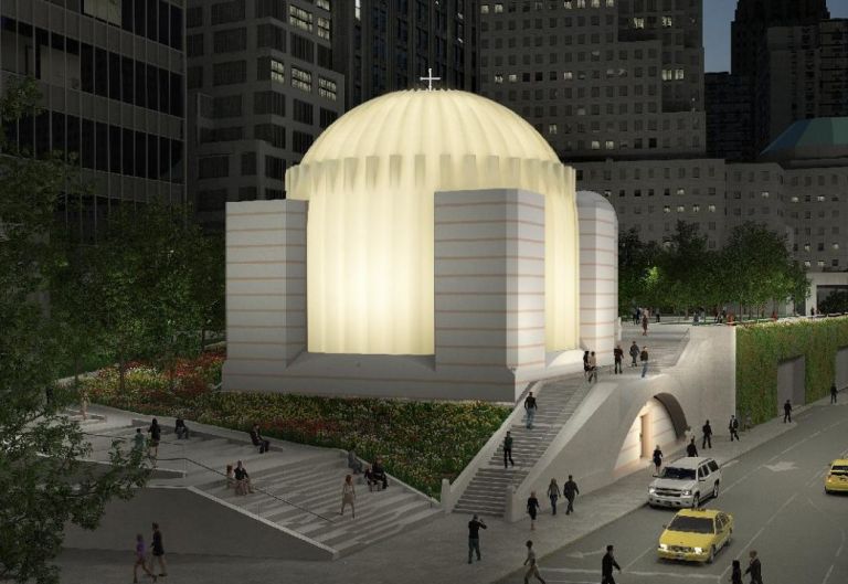 «Χτίζουμε τον αμερικανικό Παρθενώνα» – Ο Άγιος Νικόλαος δίνει νέα πνοή στο «Σημείο Μηδέν», 20 χρόνια μετά | tovima.gr