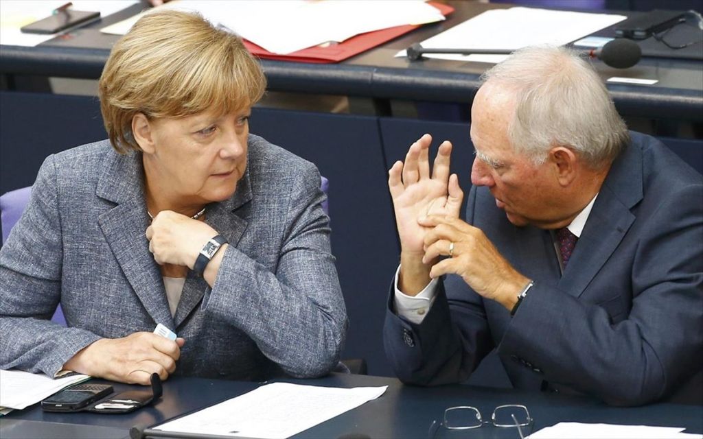 «Σφαγή» στο Βερολίνο – Επίθεση Σόιμπλε στη Μέρκελ, στο πλευρό της ο Ζέντερ