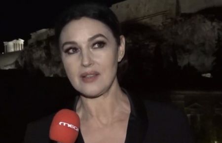 Μόνικα Μπελούτσι στο MEGA – Στην Ελλάδα νιώθω σαν στο σπίτι μου