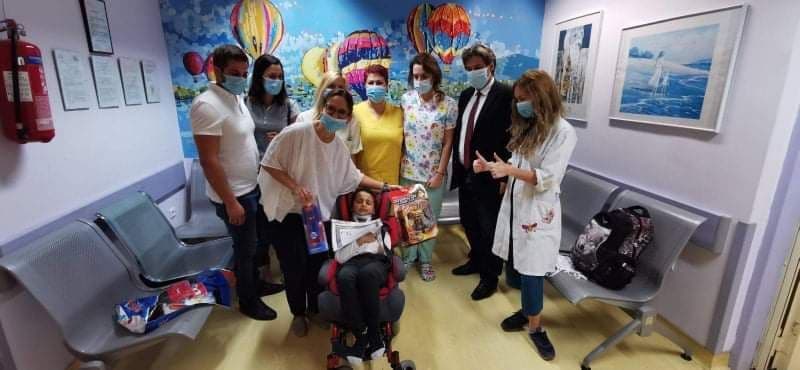 Πάτρα – Αποχαιρετιστήριο πάρτι στο νοσοκομείο για τον 6χρονο Φώτη – «Άριστα 10»