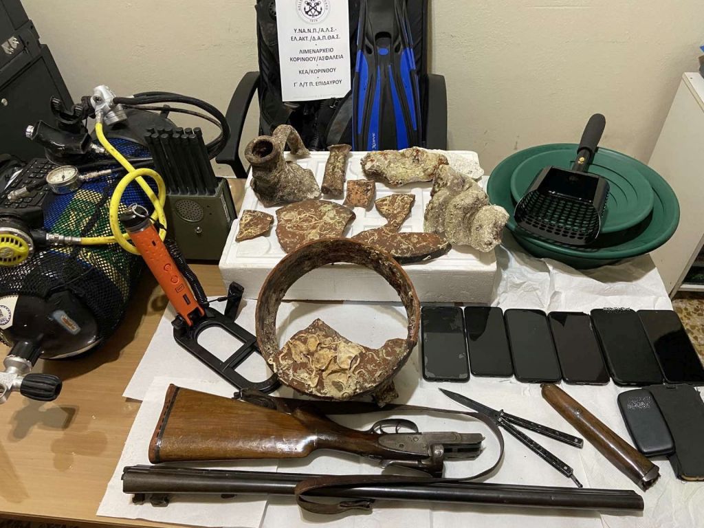 Λιμενικό – Εξαρθρώθηκε κύκλωμα αρχαιοκαπηλίας