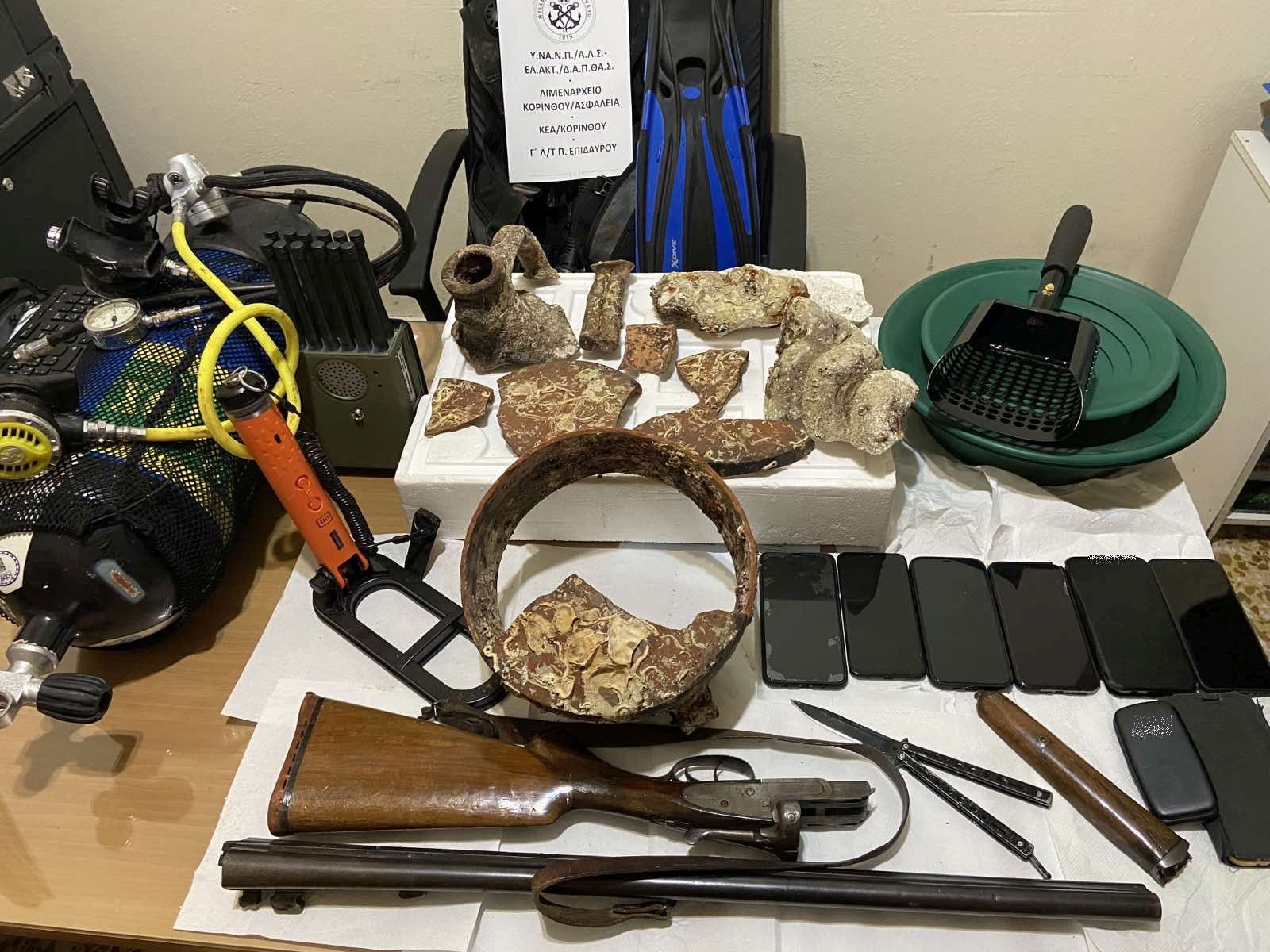 Λιμενικό – Εξαρθρώθηκε κύκλωμα αρχαιοκαπηλίας