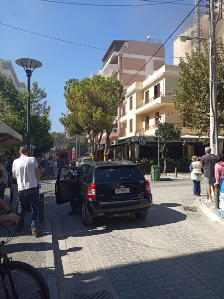 Φωτιά σε εστιατόριο στο Παλαιό Φάληρο