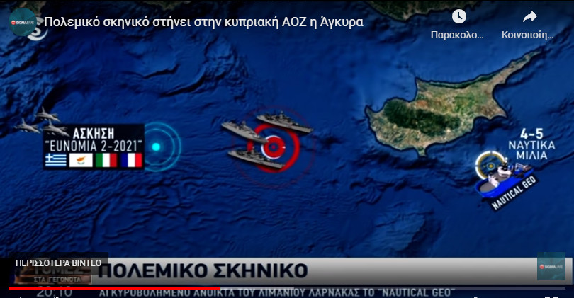 Αποκάλυψη – Τουρκικές φρεγάτες έδιωξαν το Nautical Geo – Εβγαλαν ξανά το Ορουτς Ρέις