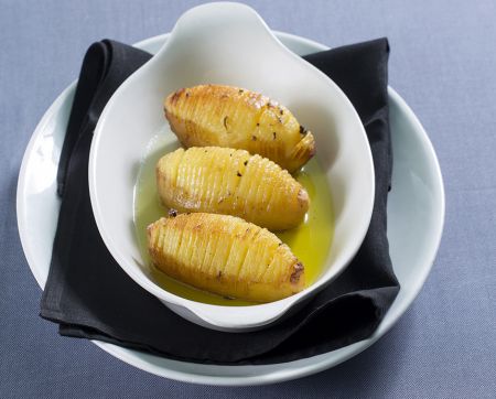 Πατάτες hasselback