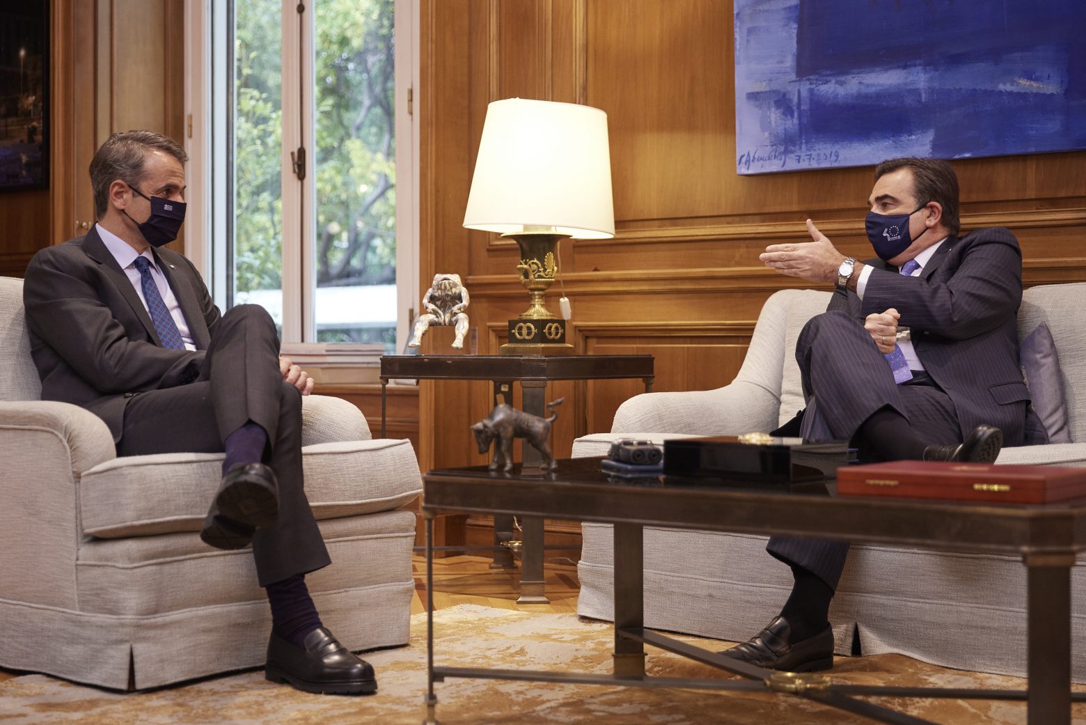 Μητσοτάκης σε Σχοινά – Η Ευρώπη να εξετάσει πρόταση για αγορά φυσικού αερίου ως ΕΕ