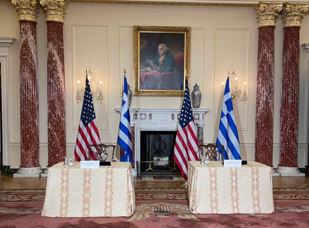 Δείτε live τις δηλώσεις Δένδια και Μπλίνκεν για την υπογραφή της αμυντικής συμφωνίας Ελλάδας – ΗΠΑ