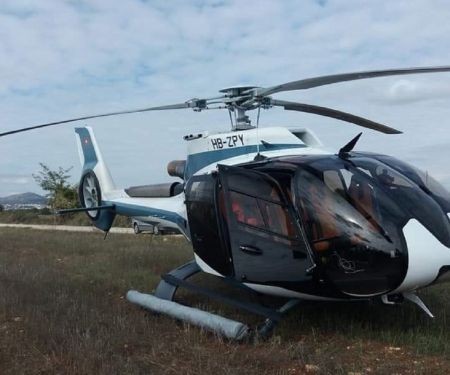 Ελικόπτερο έκανε αναγκαστική προσγείωση σε χωράφι στην Κοζάνη
