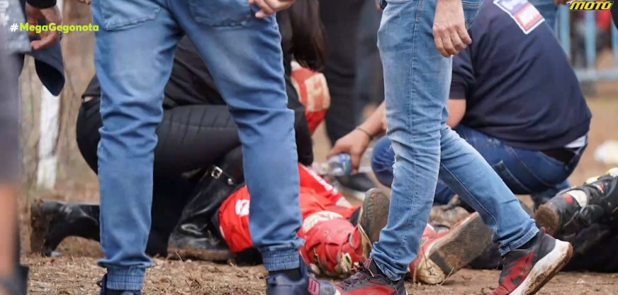 Γιαννιτσά – Οι πρώτες εικόνες από το ατύχημα στον αγώνα Motocross