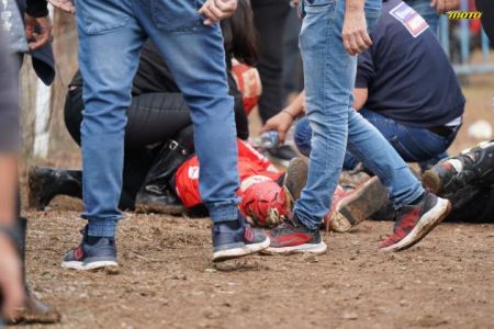Ατύχημα σε πίστα motocross στα Γιαννιτσά – Σε κρίσιμη κατάσταση οι δύο τραυματίες