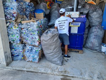 Ρεκόρ ανακύκλωσης στην Κίμωλο