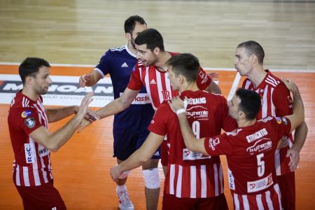 Τεράστια νίκη του Ολυμπιακού στην Σλοβακία (3-1 σετ)