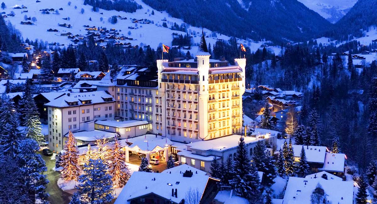Gstaad Palace και ιδιωτικά αεροπλάνα