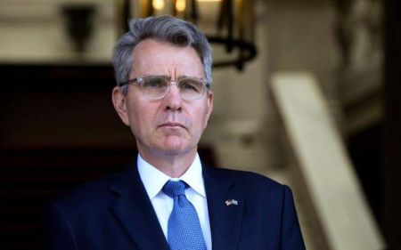 War of words between ND, SYRIZA over Pyatt’s ‘surprise’ at SYRIZA’s stance on US-Greece defence accord