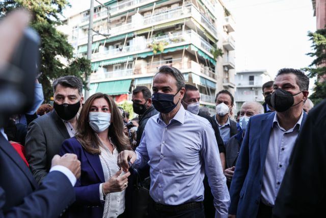 Στο Γαλάτσι ο Μητσοτάκης – Το μήνυμα για τις εσωκομματικές εκλογές της ΝΔ