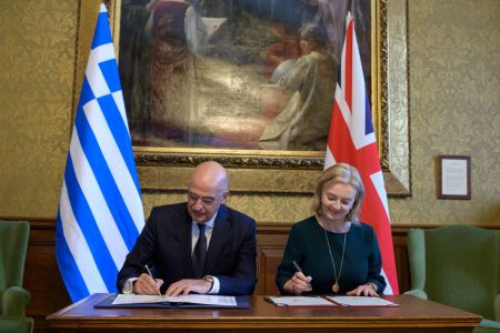Νίκος Δένδιας – «Νέο κεφάλαιο στις σχέσεις Ελλάδας – Ηνωμένου Βασιλείου μετά το Brexit»
