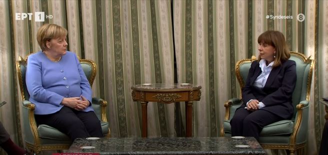 Στο Προεδρικό Μέγαρο η Ανγεκλα Μέρκελ