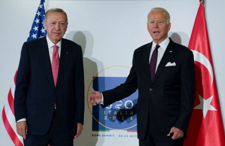 Biden, Erdogan take first, small step toward repairing tattered US-Turkey relations