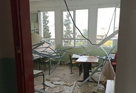 Πτώση οροφής σε σχολείο – «Πήγαν να χαθούν ζωές» – Η δασκάλα που έσωσε τα παιδιά σαν από θαύμα