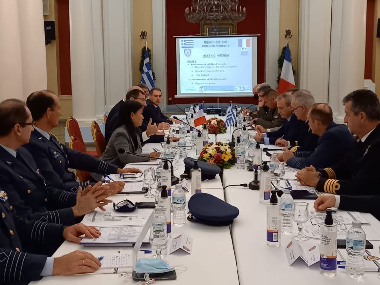 Συνεδρίαση της κοινής Επιτροπής Εξοπλισμών Ελλάδος-Γαλλίας | tovima.gr