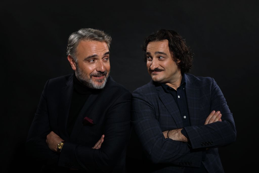 Δύο φίλοι επί σκηνής, Bασίλης Χαραλαμπόπουλος – Φάνης Μουρατίδης