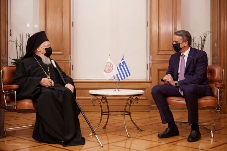 Συνάντηση Μητσοτάκη – Βαρθολομαίου: Τι συζήτησαν