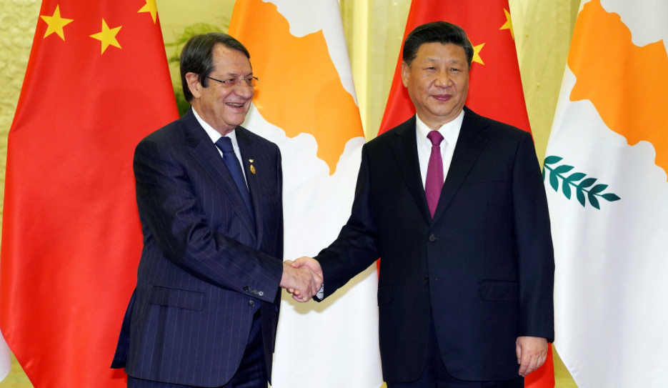 Τηλεφωνική επικοινωνία  Αναστασιάδη με τον Πρόεδρο της Κίνας Σι Τζινπίνγκ