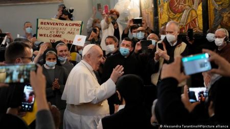 Οικουμενικά μηνύματα του Πάπα από την Κύπρο
